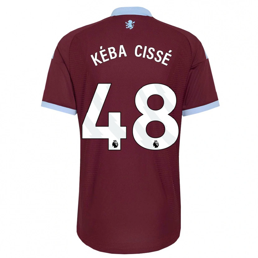Danxen Dámské Modou Kéba Cissé #48 Modrá Chodníčková Vínově Červená Domů Hráčské Dresy 2026/27 Dres