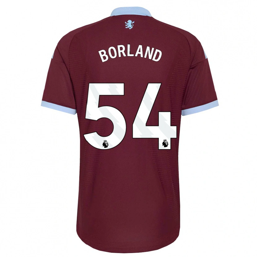 Danxen Dámské Aidan Borland #54 Modrá Chodníčková Vínově Červená Domů Hráčské Dresy 2026/27 Dres