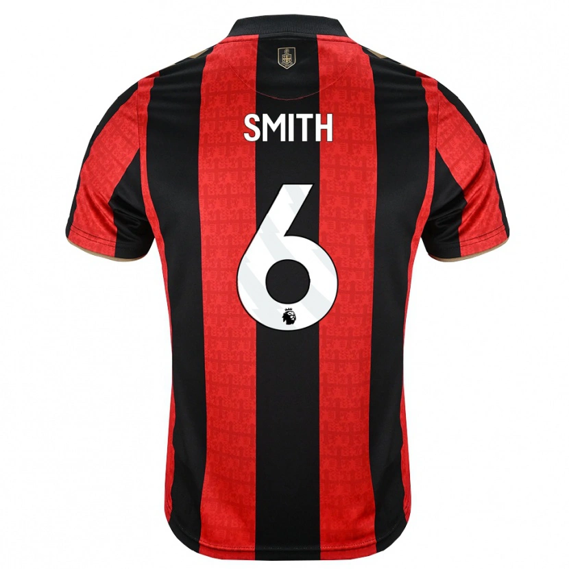 Danxen Dámské Maisy Smith #6 Zlatavě Rudá Červená Černá Domů Hráčské Dresy 2026/27 Dres