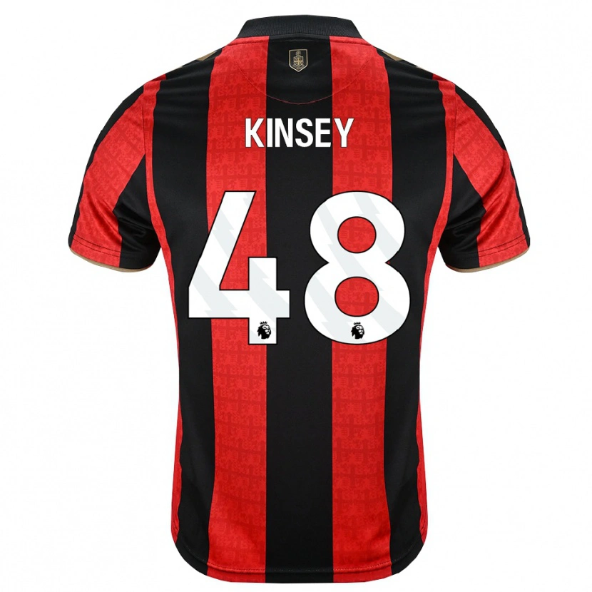 Danxen Dámské Max Kinsey #48 Zlatavě Rudá Červená Černá Domů Hráčské Dresy 2026/27 Dres