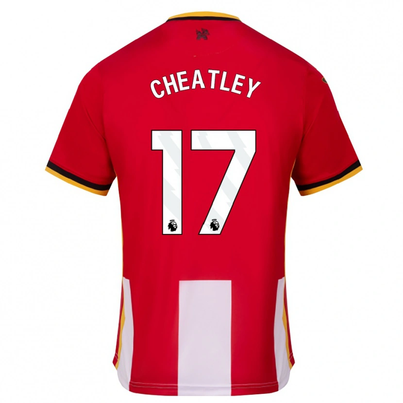 Danxen Dámské Ashley Cheatley #17 Žlutá Černá Červená Domů Hráčské Dresy 2026/27 Dres