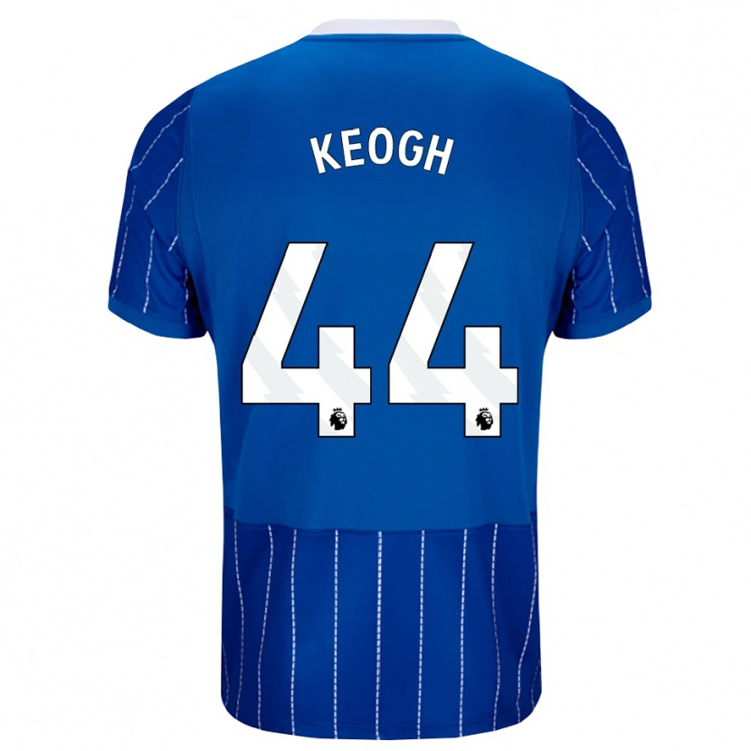 Danxen Dámské Sean Keogh #44 Středně Modrá Bílá Domů Hráčské Dresy 2026/27 Dres