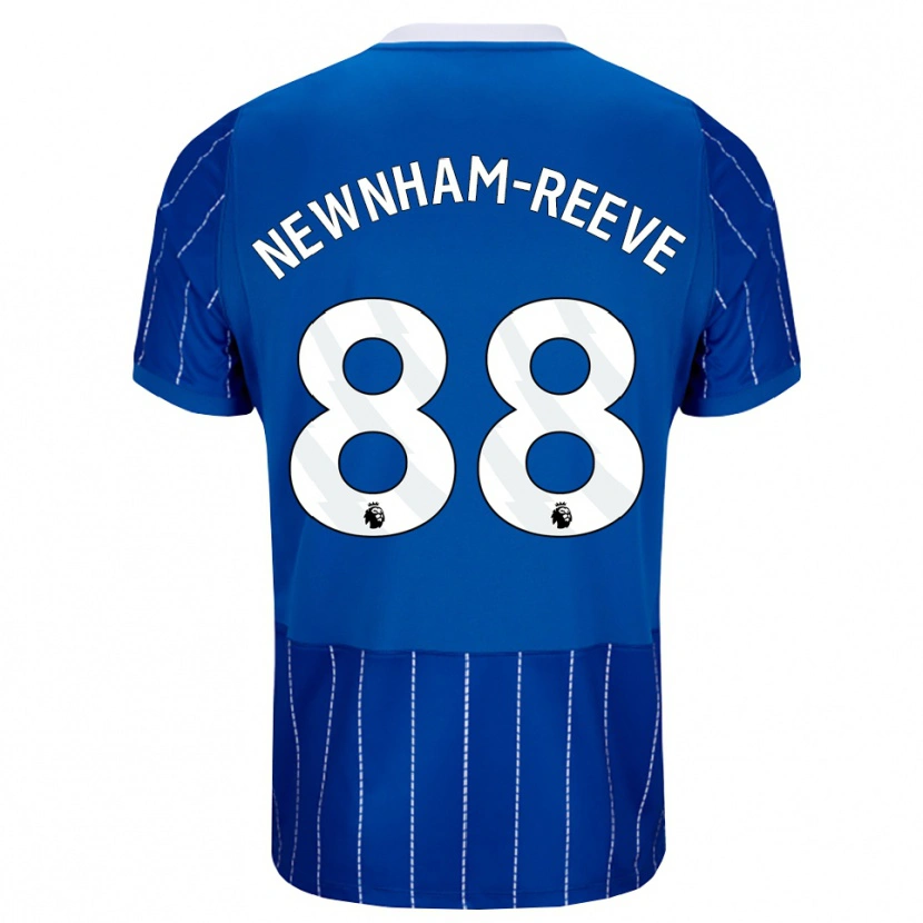 Danxen Dámské Bode Newnham-Reeve #88 Středně Modrá Bílá Domů Hráčské Dresy 2026/27 Dres