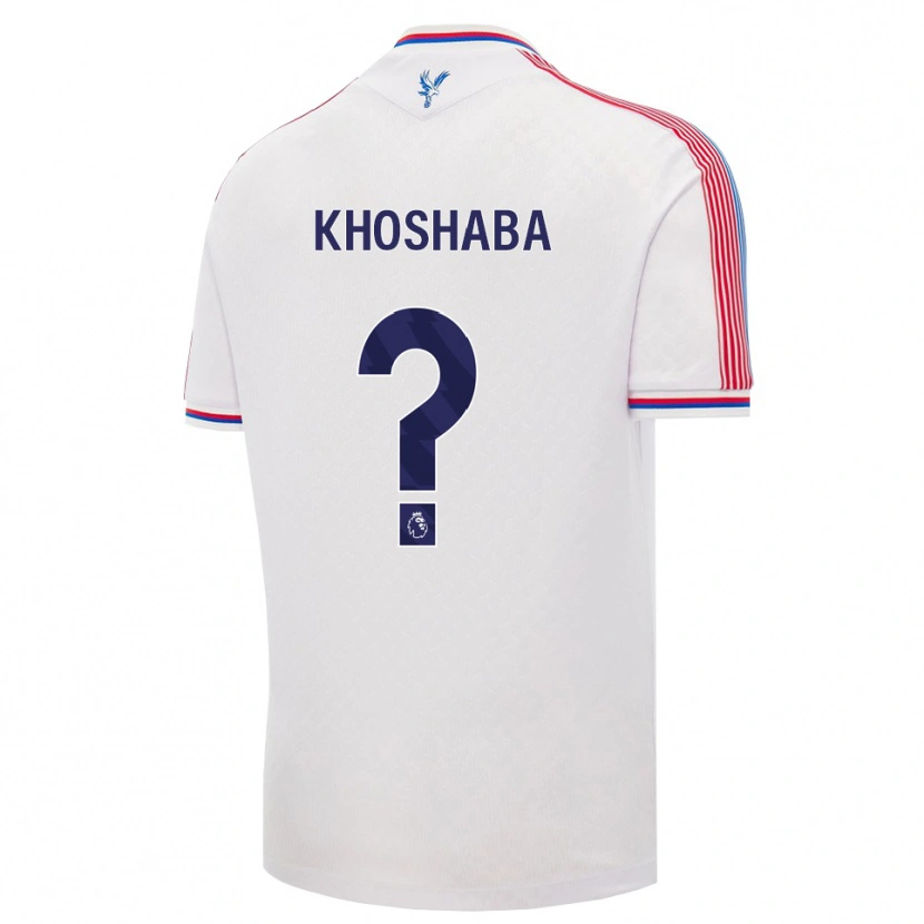 Danxen Dámské Joseph Khoshaba #0 Bílá Červená Modrá Domů Hráčské Dresy 2026/27 Dres