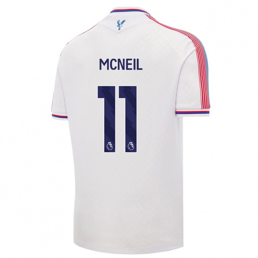 Danxen Dámské Dwight Mcneil #11 Bílá Červená Modrá Domů Hráčské Dresy 2026/27 Dres