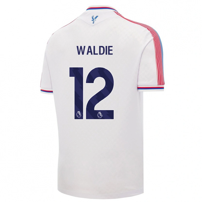 Danxen Dámské Lizzie Waldie #12 Bílá Červená Modrá Domů Hráčské Dresy 2026/27 Dres