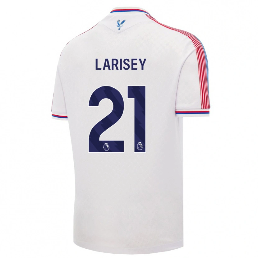 Danxen Dámské Clarissa Larisey #21 Bílá Červená Modrá Domů Hráčské Dresy 2026/27 Dres