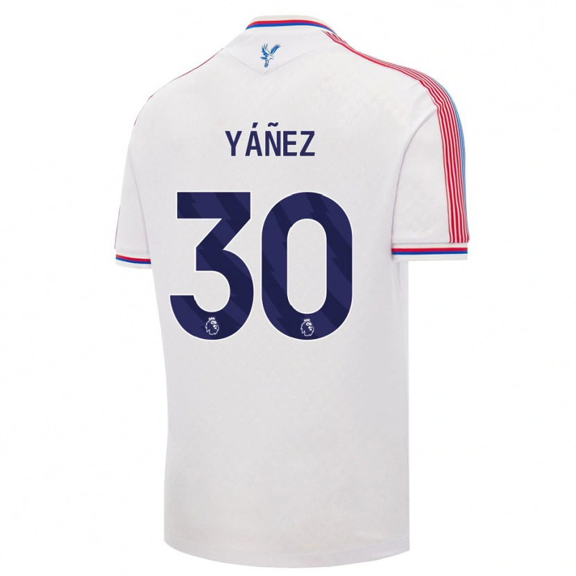 Danxen Dámské Shae Yáñez #30 Bílá Červená Modrá Domů Hráčské Dresy 2026/27 Dres