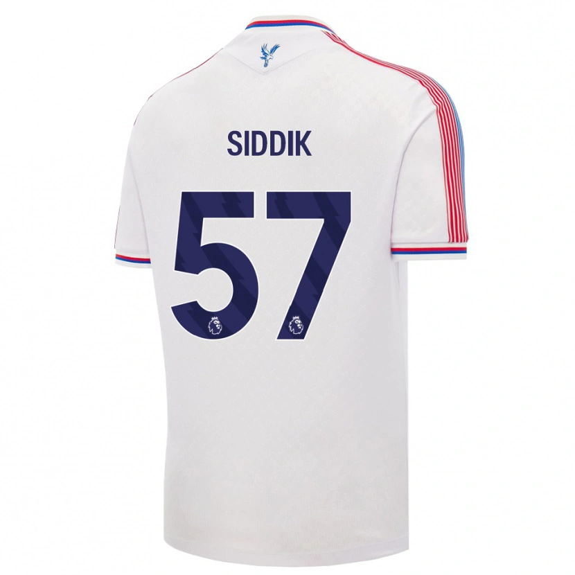 Danxen Dámské Cardo Siddik #57 Bílá Červená Modrá Domů Hráčské Dresy 2026/27 Dres