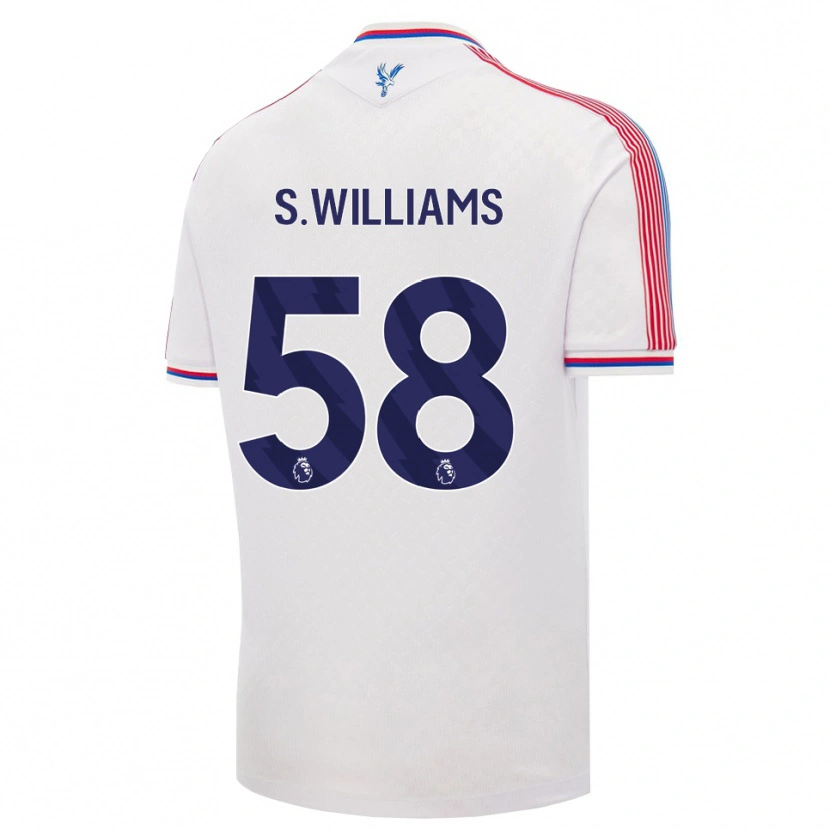 Danxen Dámské Seb Williams #58 Bílá Červená Modrá Domů Hráčské Dresy 2026/27 Dres