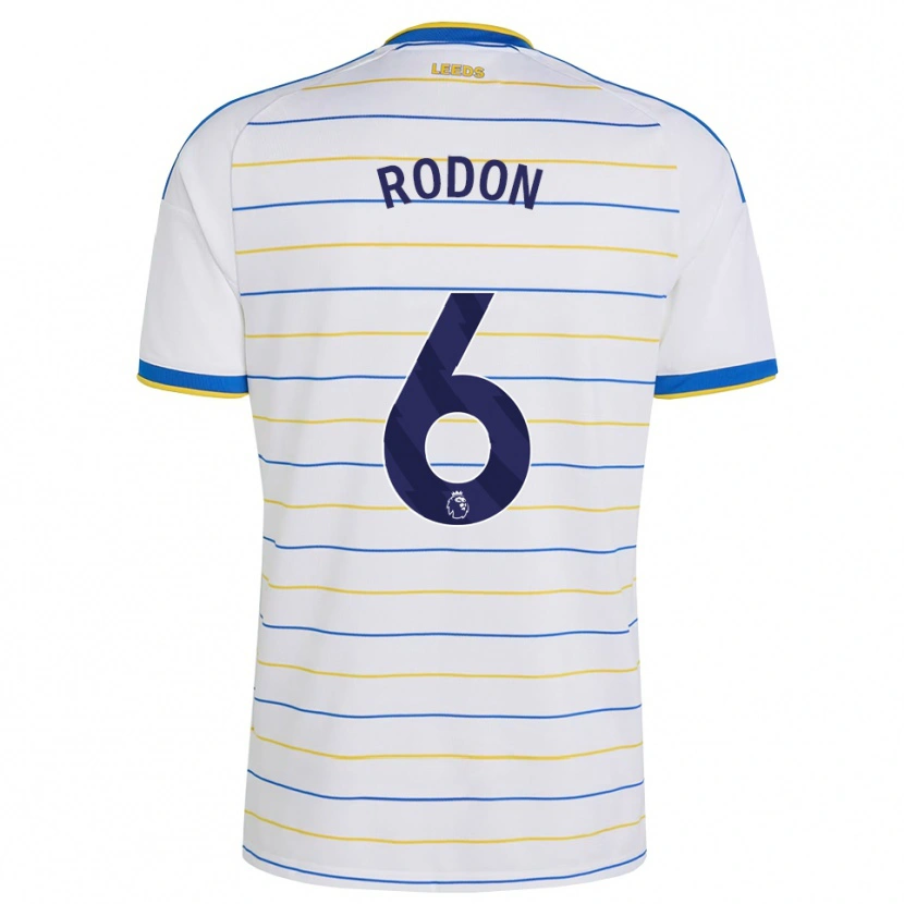 Danxen Dámské Joe Rodon #6 Červená Žlutá Modrá Domů Hráčské Dresy 2026/27 Dres