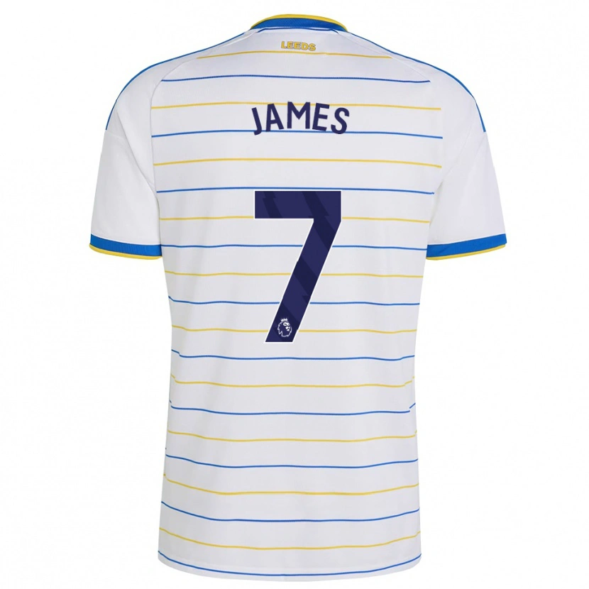 Danxen Dámské Daniel James #7 Červená Žlutá Modrá Domů Hráčské Dresy 2026/27 Dres