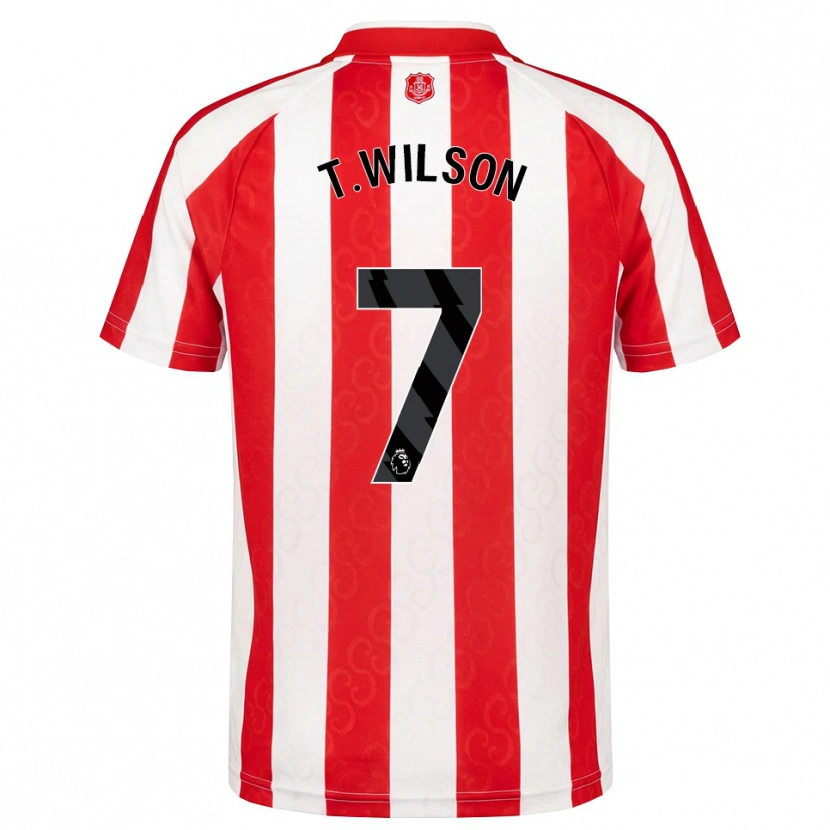 Danxen Dámské Triziano Wilson #7 Červená Bílá Černá Domů Hráčské Dresy 2026/27 Dres