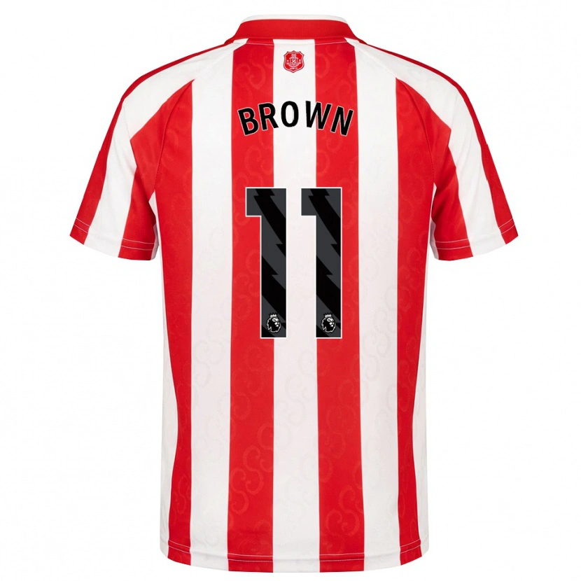 Danxen Dámské Jessica Brown #11 Červená Bílá Černá Domů Hráčské Dresy 2026/27 Dres