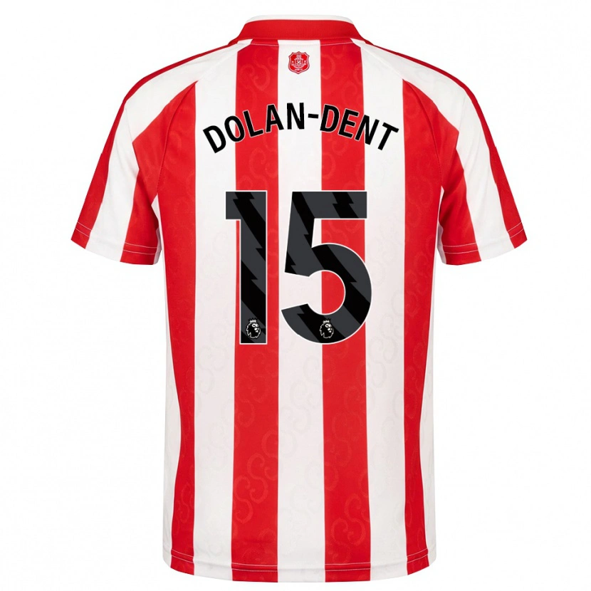 Danxen Dámské Charlie Dolan-Dent #15 Červená Bílá Černá Domů Hráčské Dresy 2026/27 Dres