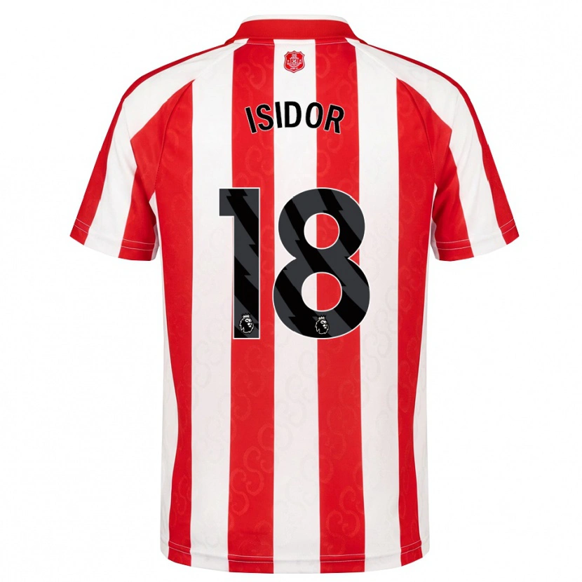 Danxen Dámské Wilson Isidor #18 Červená Bílá Černá Domů Hráčské Dresy 2026/27 Dres