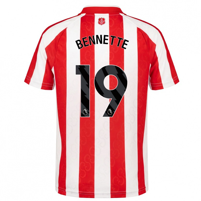 Danxen Dámské Jewison Bennette #19 Červená Bílá Černá Domů Hráčské Dresy 2026/27 Dres