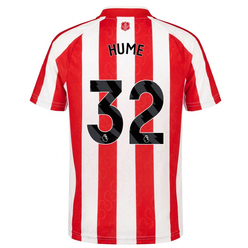 Danxen Dámské Trai Hume #32 Červená Bílá Černá Domů Hráčské Dresy 2026/27 Dres