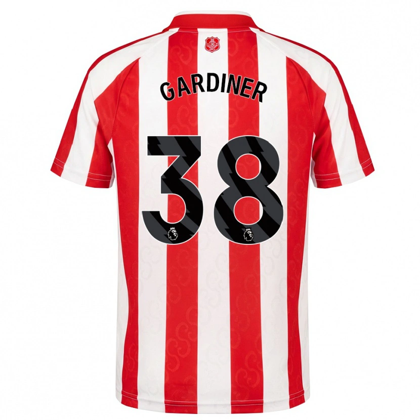 Danxen Dámské Harry Gardiner #38 Červená Bílá Černá Domů Hráčské Dresy 2026/27 Dres