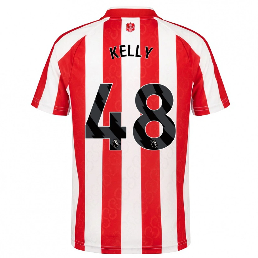Danxen Dámské Caden Kelly #48 Červená Bílá Černá Domů Hráčské Dresy 2026/27 Dres