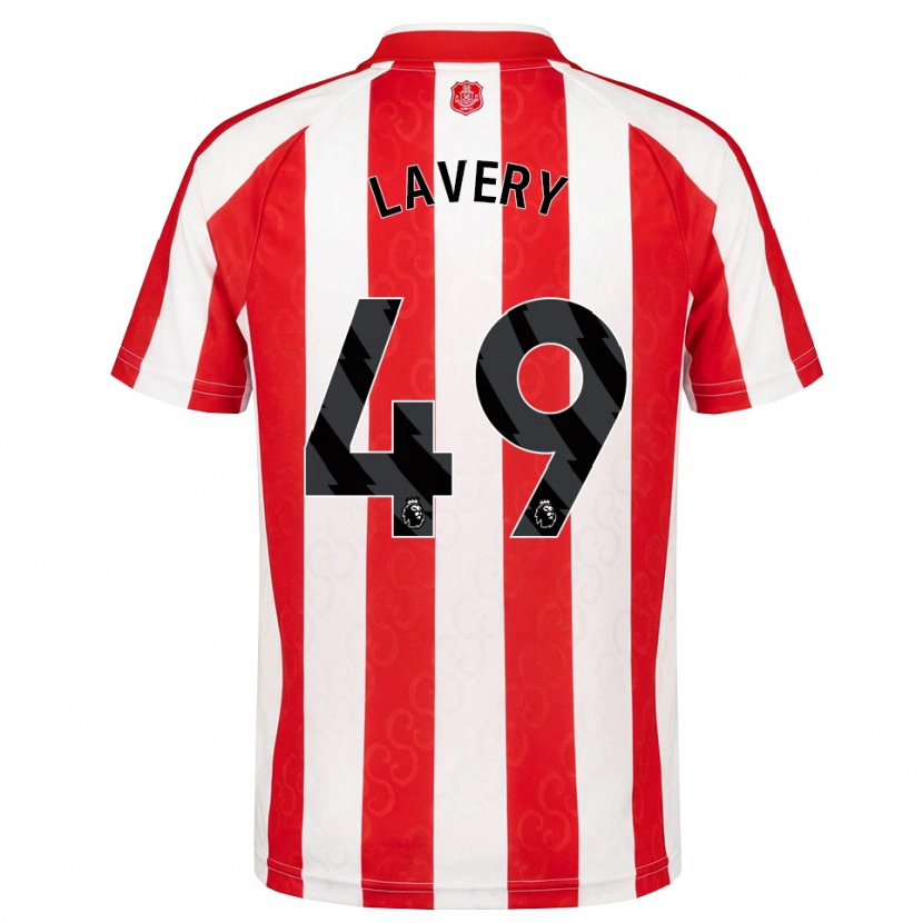 Danxen Dámské Thomas Lavery #49 Červená Bílá Černá Domů Hráčské Dresy 2026/27 Dres