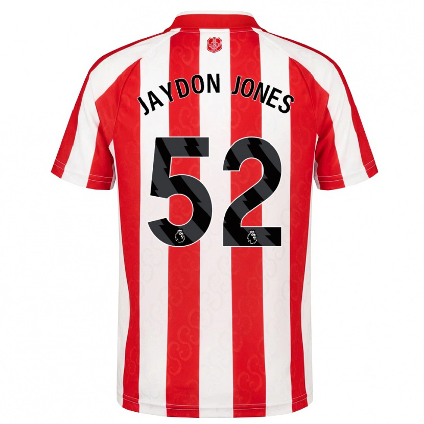 Danxen Dámské Jaydon Jones #52 Červená Bílá Černá Domů Hráčské Dresy 2026/27 Dres