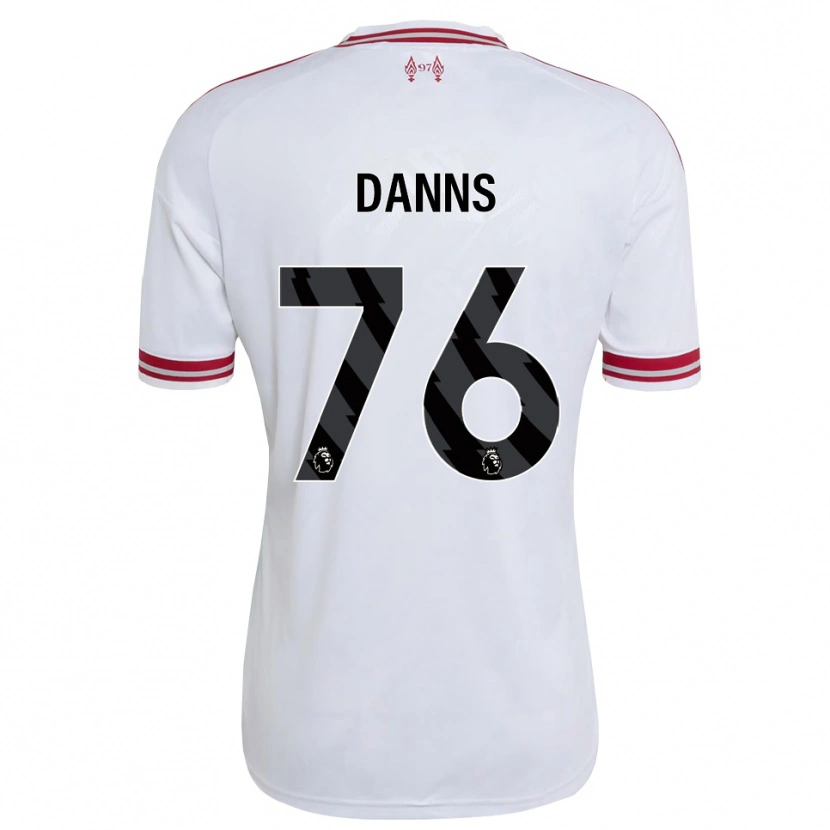 Danxen Dámské Jayden Danns #76 Červená Bílá Daleko Hráčské Dresy 2026/27 Dres