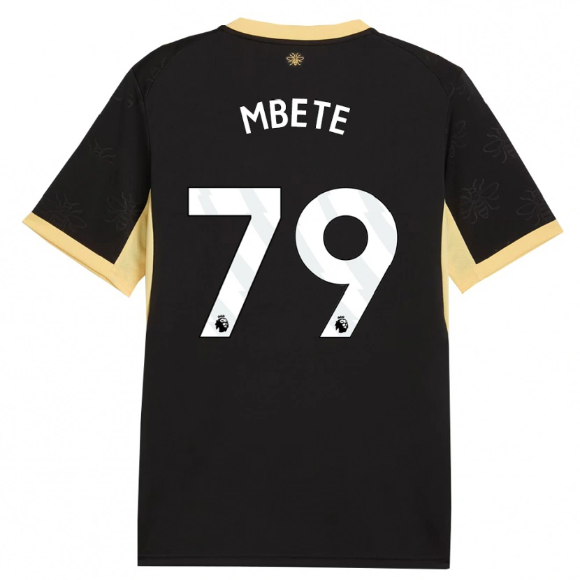 Danxen Dámské Luke Mbete #79 Černá Žlutá Daleko Hráčské Dresy 2026/27 Dres