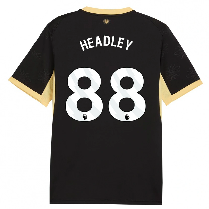 Danxen Dámské Dante Headley #88 Černá Žlutá Daleko Hráčské Dresy 2026/27 Dres