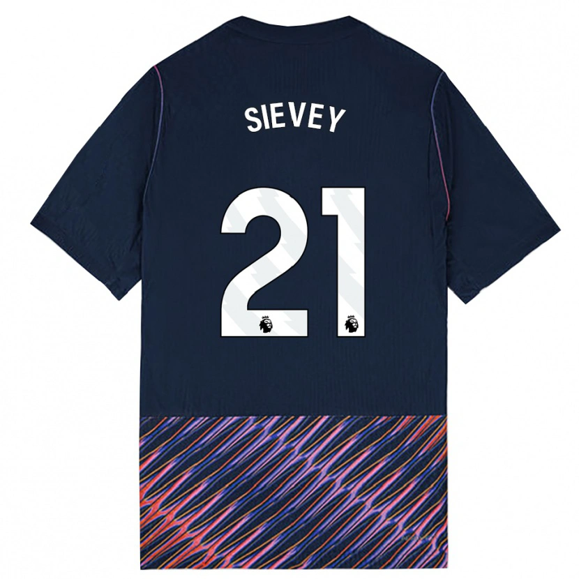 Danxen Dámské Max Sievey #21 Královská Modř Bílá Daleko Hráčské Dresy 2026/27 Dres