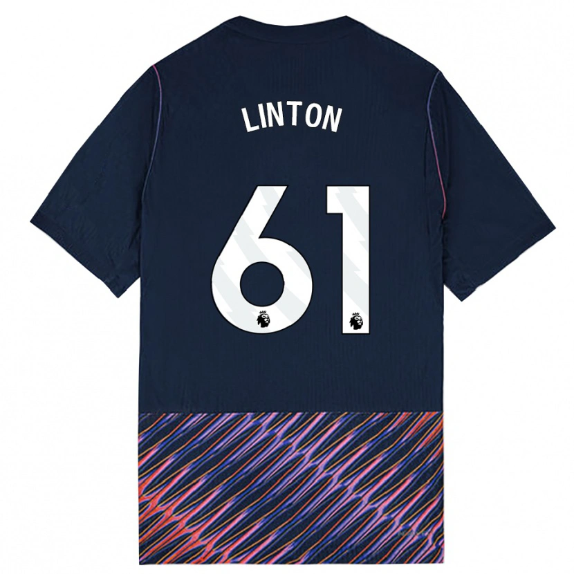 Danxen Dámské Jahziah Linton #61 Královská Modř Bílá Daleko Hráčské Dresy 2026/27 Dres