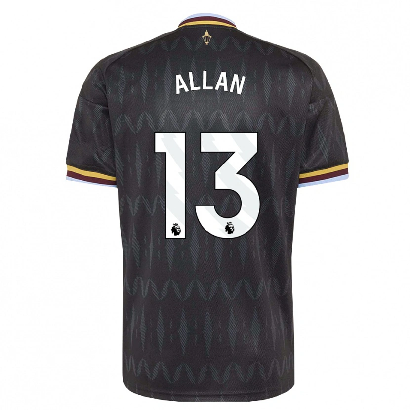 Danxen Dámské Jack Allan #13 Modrá Chodníčková Černá Žlutá Daleko Hráčské Dresy 2026/27 Dres