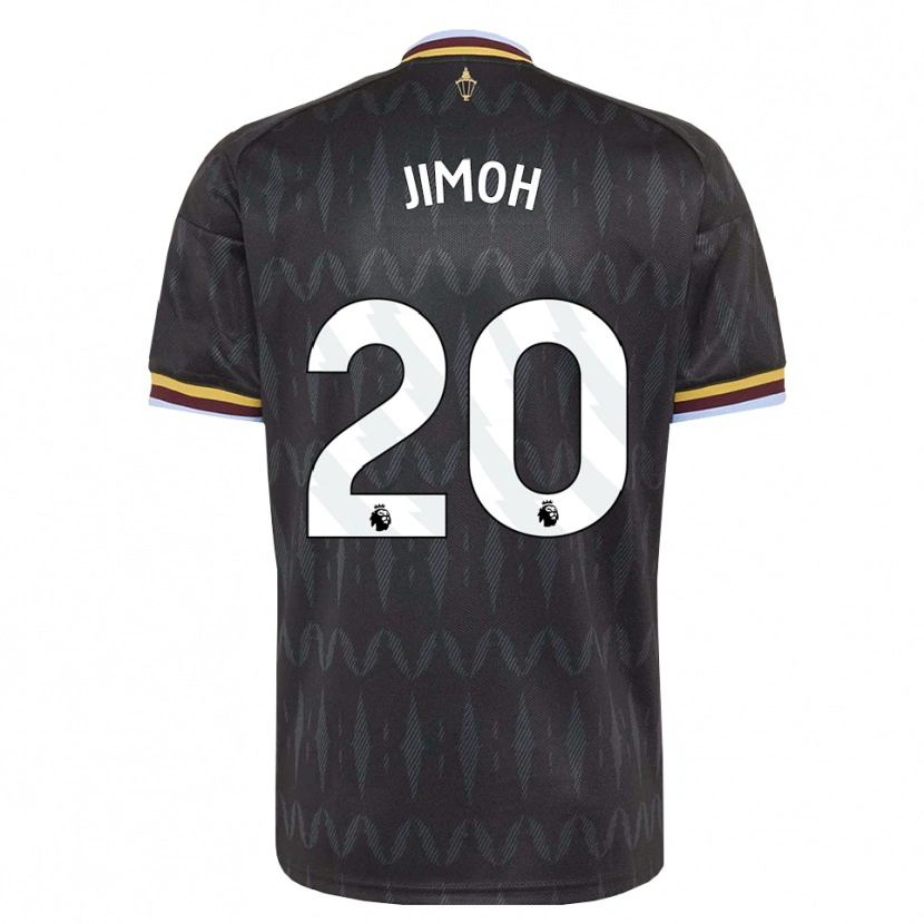 Danxen Dámské Jamaldeen Jimoh-Aloba #20 Modrá Chodníčková Černá Žlutá Daleko Hráčské Dresy 2026/27 Dres