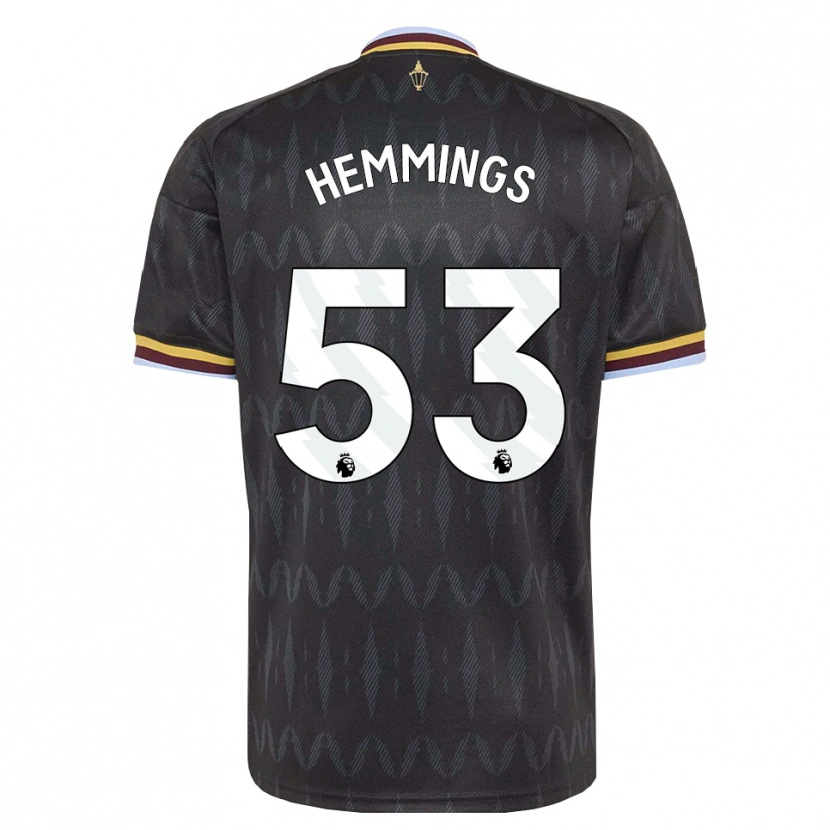 Danxen Dámské George Hemmings #53 Modrá Chodníčková Černá Žlutá Daleko Hráčské Dresy 2026/27 Dres