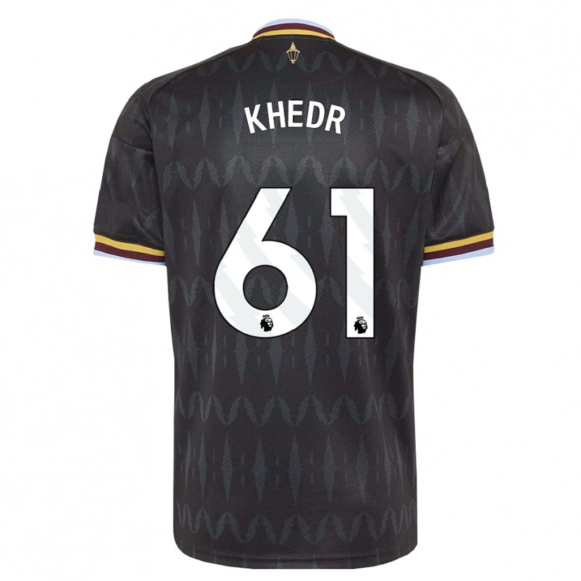 Danxen Dámské Omar Khedr #61 Modrá Chodníčková Černá Žlutá Daleko Hráčské Dresy 2026/27 Dres