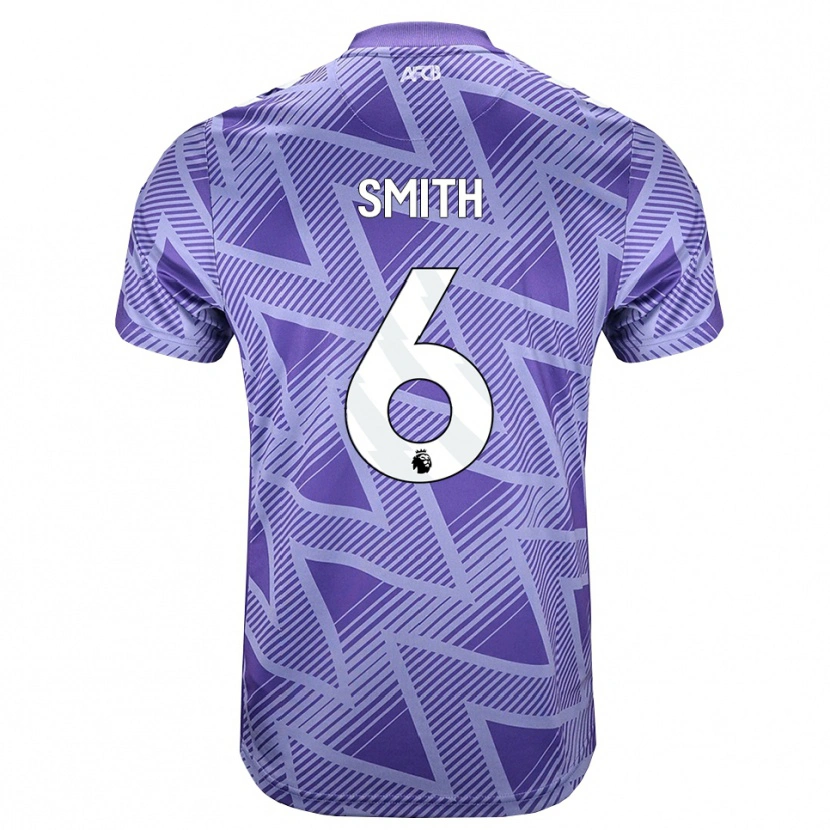 Danxen Dámské Maisy Smith #6 Světle Fialově Červená Bílá Daleko Hráčské Dresy 2026/27 Dres