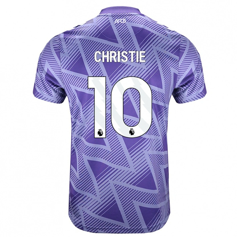 Danxen Dámské Ryan Christie #10 Světle Fialově Červená Bílá Daleko Hráčské Dresy 2026/27 Dres