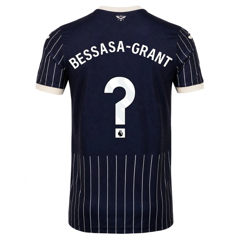 Danxen Dámské Mekhai Bessasa-Grant #0 Černá Bílá Daleko Hráčské Dresy 2026/27 Dres