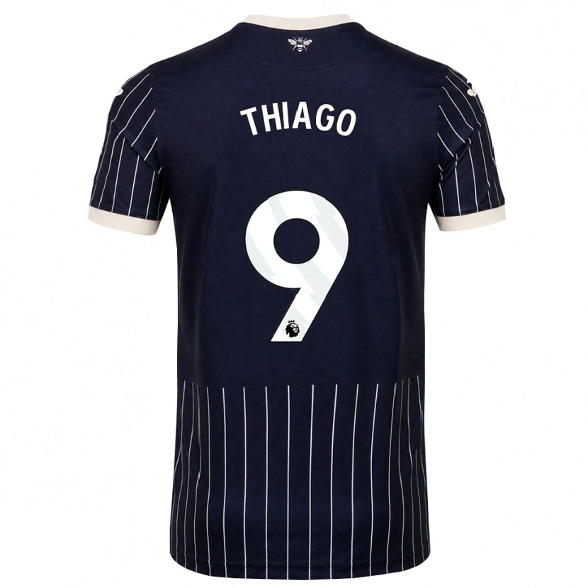 Danxen Dámské Igor Thiago #9 Černá Bílá Daleko Hráčské Dresy 2026/27 Dres