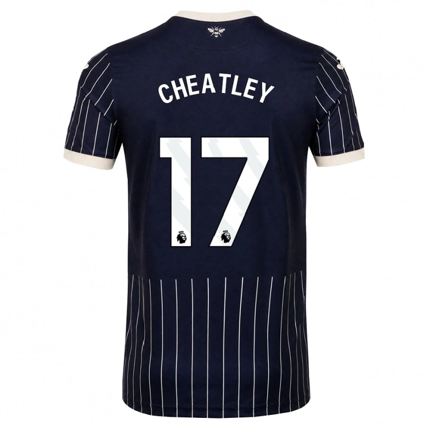 Danxen Dámské Ashley Cheatley #17 Černá Bílá Daleko Hráčské Dresy 2026/27 Dres