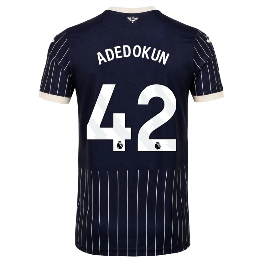 Danxen Dámské Val Adedokun #42 Černá Bílá Daleko Hráčské Dresy 2026/27 Dres