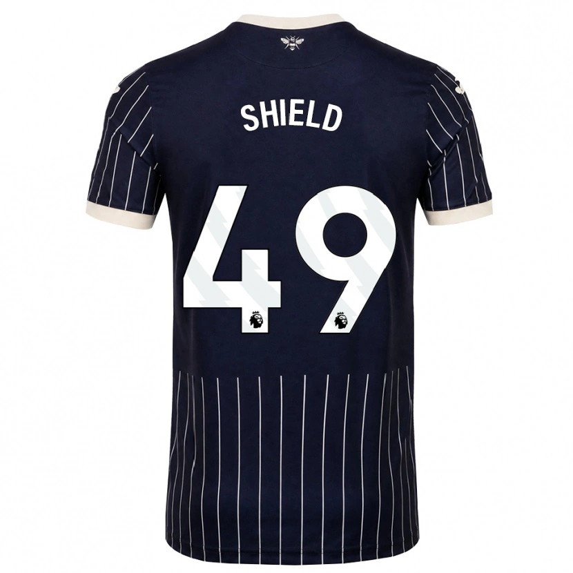 Danxen Dámské Ollie Shield #49 Černá Bílá Daleko Hráčské Dresy 2026/27 Dres