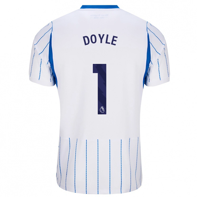 Danxen Dámské Liam Doyle #1 Modrá Chodníčková Bílá Daleko Hráčské Dresy 2026/27 Dres