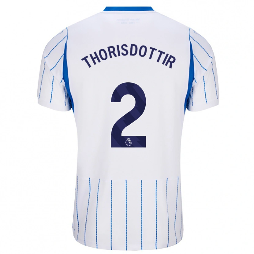 Danxen Dámské Maria Thorisdottir #2 Modrá Chodníčková Bílá Daleko Hráčské Dresy 2026/27 Dres