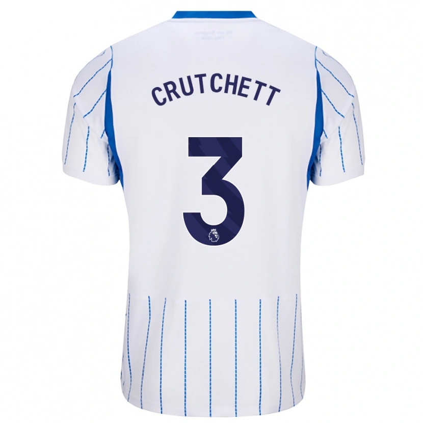 Danxen Dámské Liam Crutchett #3 Modrá Chodníčková Bílá Daleko Hráčské Dresy 2026/27 Dres