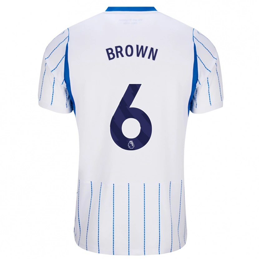 Danxen Dámské Harrison Brown #6 Modrá Chodníčková Bílá Daleko Hráčské Dresy 2026/27 Dres