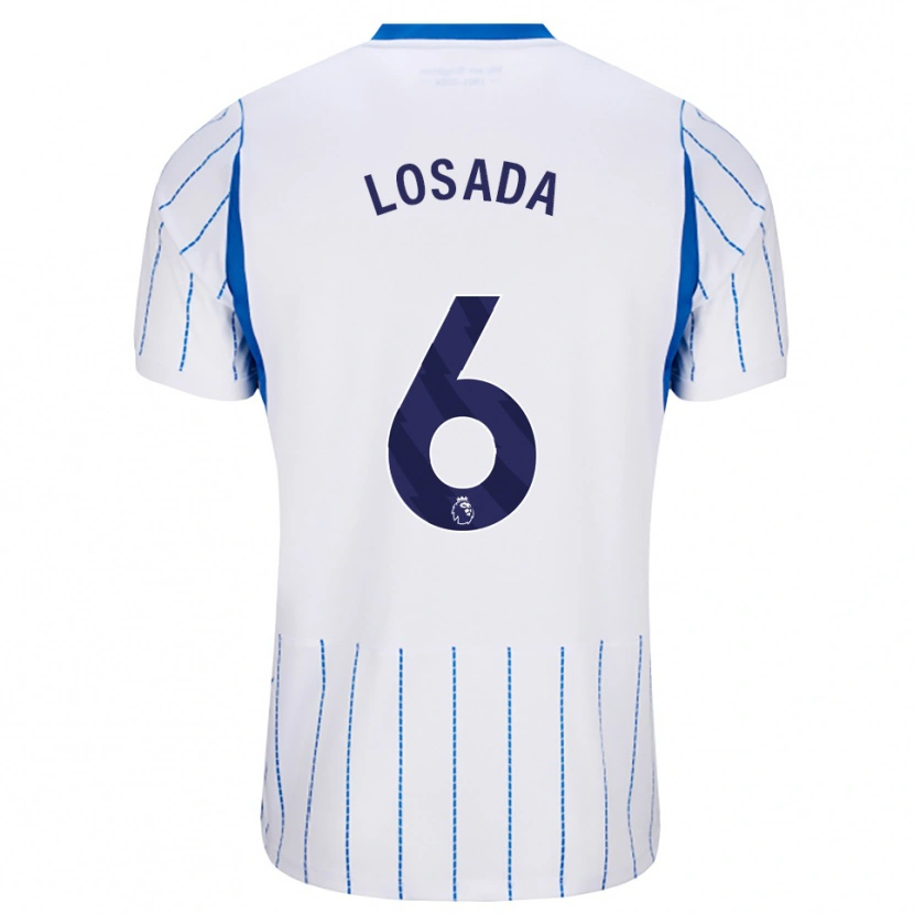 Danxen Dámské Vicky Losada #6 Modrá Chodníčková Bílá Daleko Hráčské Dresy 2026/27 Dres