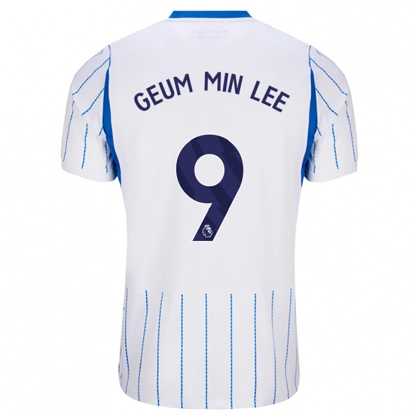 Danxen Dámské Lee Geum-Min #9 Modrá Chodníčková Bílá Daleko Hráčské Dresy 2026/27 Dres