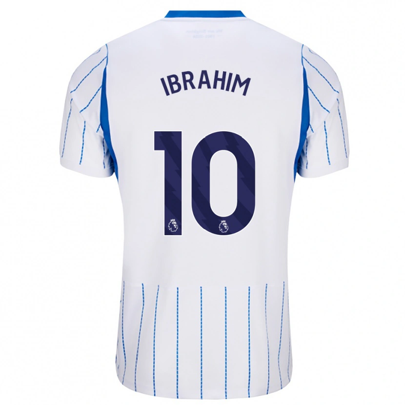 Danxen Dámské Younes Ibrahim #10 Modrá Chodníčková Bílá Daleko Hráčské Dresy 2026/27 Dres