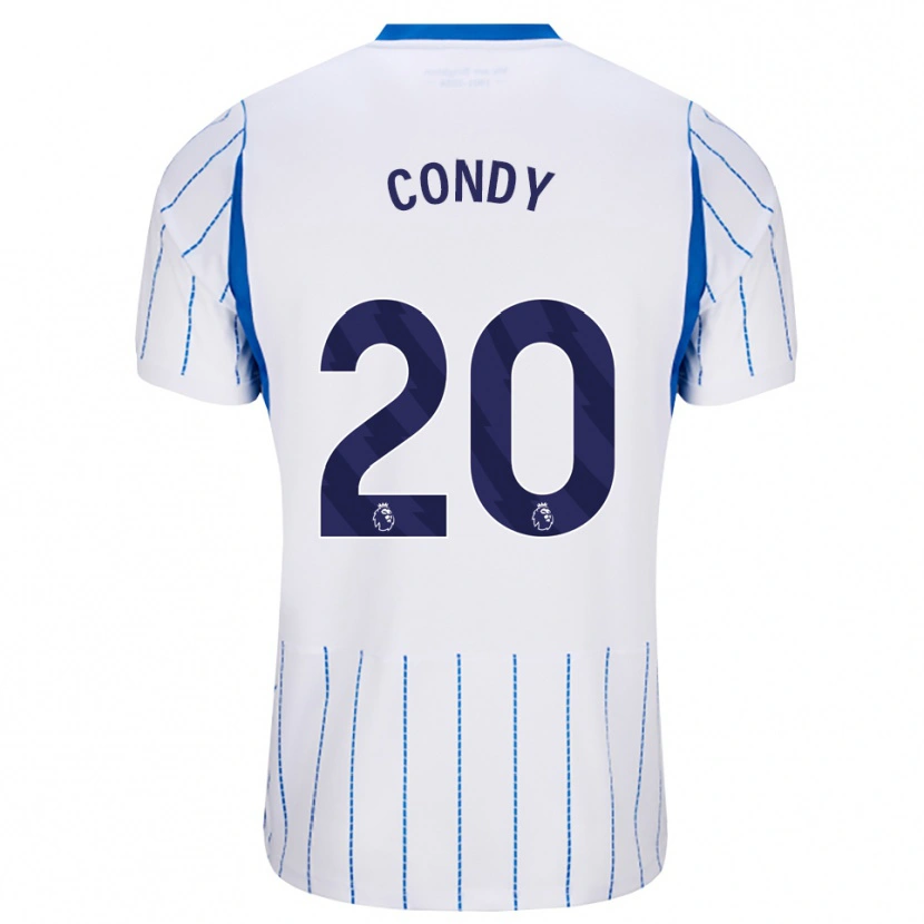 Danxen Dámské Chris Condy #20 Modrá Chodníčková Bílá Daleko Hráčské Dresy 2026/27 Dres
